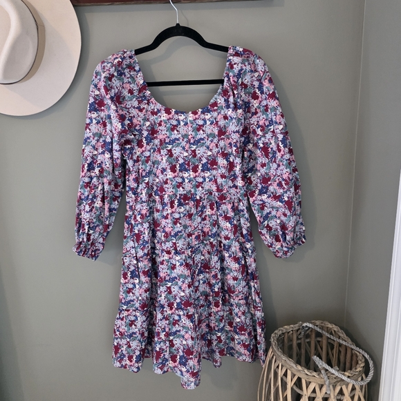 Madewell New Without Tags Amalia Floral Dress Size 6 - Picture 4 of 11
